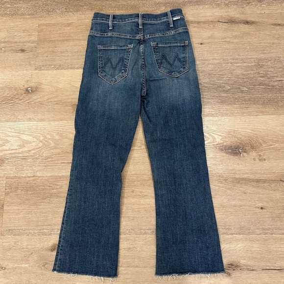 MOTHER The Hustler Ankle Fray, Girl Crush Jeans Size 24 - Picture 2 of 6